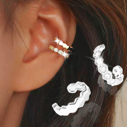Hexagonal ear clip